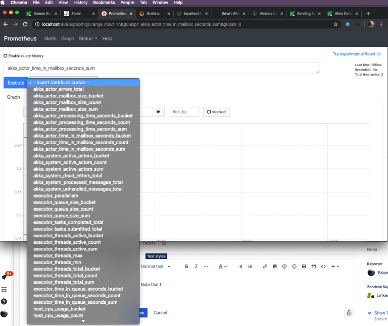 Kamon Metrics Available in Prometheus